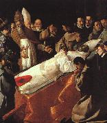 Francisco de Zurbaran The Lying in State of St.Bonaventura oil painting reproduction